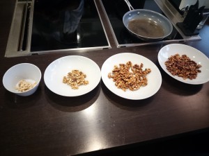 walnuts from pure to roasted
