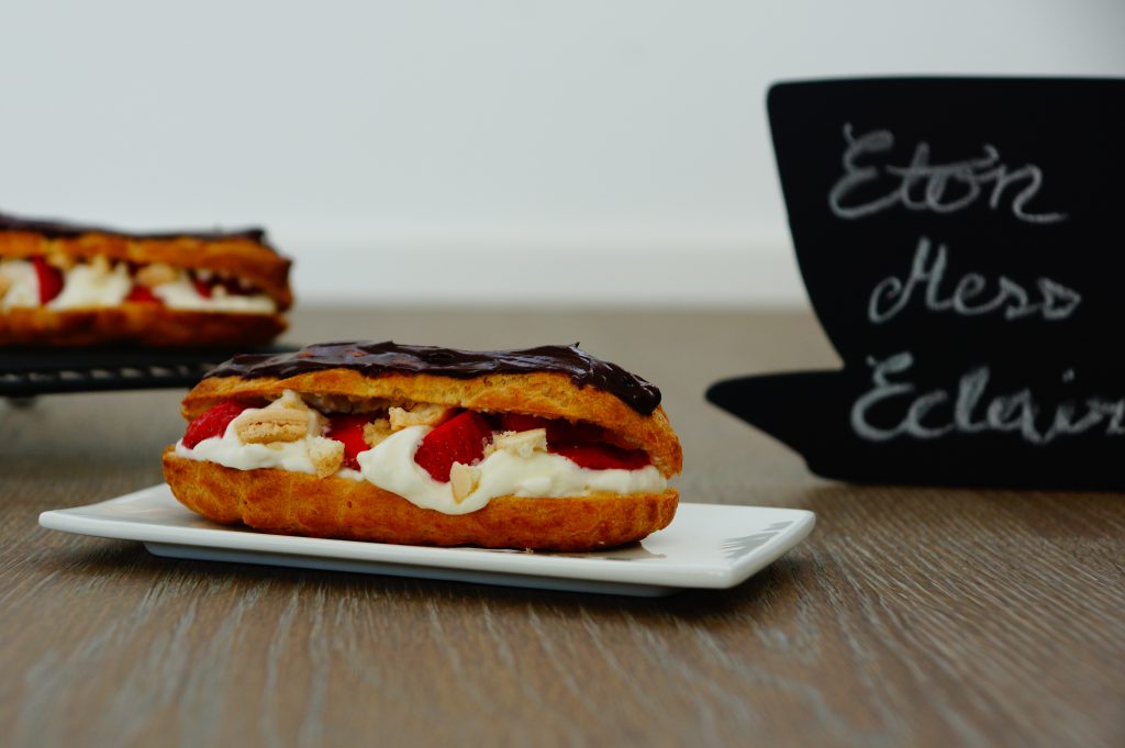 Eton Mess Eclairs