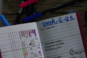 My first bullet journal | schabakery.com