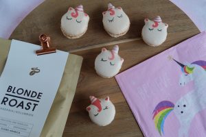 Coffe Unicorn Macaron | schabakery.com