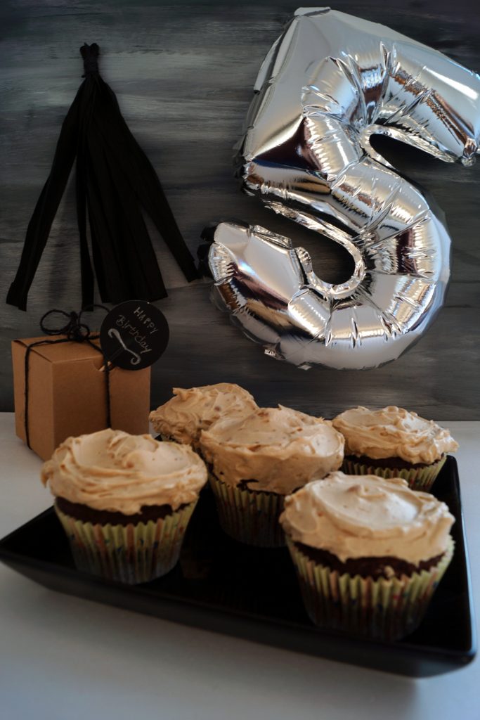 Chocolate Peanutbutter Cupcakes - Happy 5th Birthday Schabakery | schabakery.com